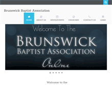 Tablet Screenshot of brunsbaptist.org